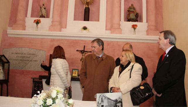 SCHIARETTI. En el acto por el Día de la Bandera en Pilar (Prensa Gobierno de Córdoba).