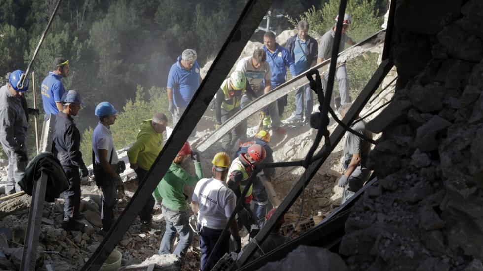 Al menos 120 muertos por el terremoto en Italia